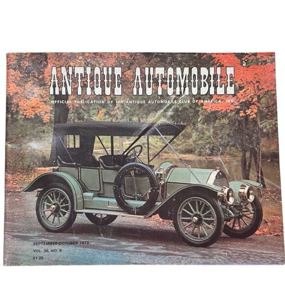 Antique Automobile 1972 Magazine September-October Volume 36 Issue 5 - Picture 1 of 5